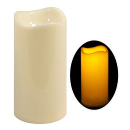 36 Bulk Led Flameless Flickering Candle 6"