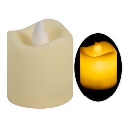 12 Bulk Led Flameless Flickering Candle 1½" 12pc/box