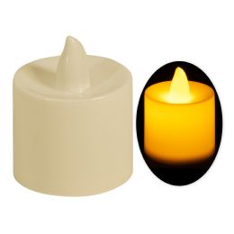 12 Bulk Led Flameless Flickering Candle 2" 12pc/box