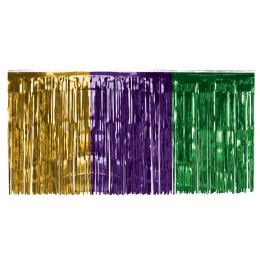 48 Bulk Pkgd 1-Ply Metallic Table Skirting