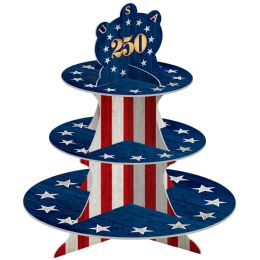 36 Bulk Semiquincentennial Cupcake Stand