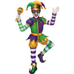 168 Bulk Jointed Mardi Gras Jester
