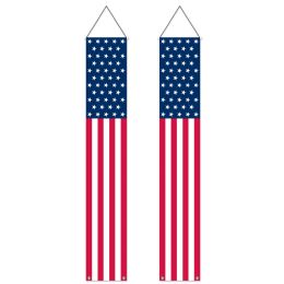 60 Bulk Stars & Stripes Door Panel Set