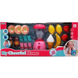 6 Bulk 6.25-inch B/o Toy Blender With Accessories In Window Box