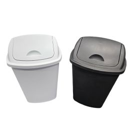 10 Bulk Trash Can W/ Swing Lid Large