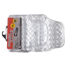 6 Bulk Aluminum Carmat 4 Pcs Set Silver