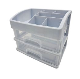 2 Bulk Organizer 2 Drawers - Lt. Blue