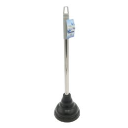 24 Bulk Premium Plunger Heavy Duty Stainless Steel Handle