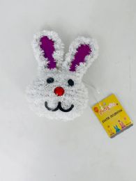 36 Bulk 3d Easter Tinsel Bunny Head 6 X 4 X 2.5-inch