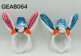 144 Bulk Easter Bunny Ears Headband