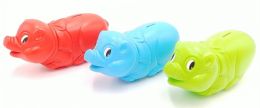 24 Bulk Storage Bank Piggy Asst Colors