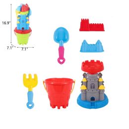 12 Bulk 16.9" 6pc Beach Sand Set