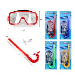 48 Bulk 13" Snokle W/ Goggle Set