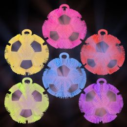 36 Bulk 6-inch LighT-Up Soccer Puffer Ball