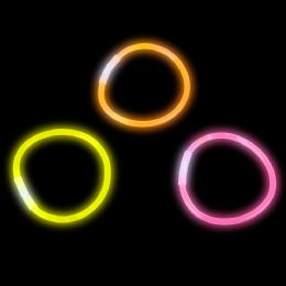 1000 Bulk 8" Glow Bracelet Tube 100ct