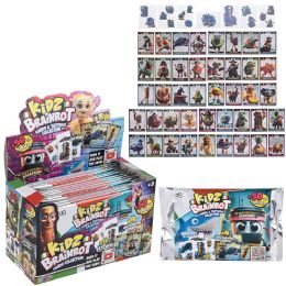 120 Bulk Brainrot Holographic Cards And Tattoos 15ct