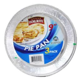 48 Bulk 3 Pc 9-inch Pie Pan
