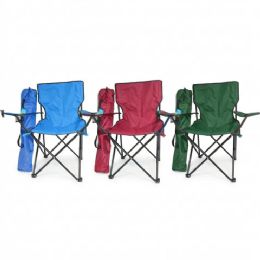12 Bulk Portable Folding Beach Chair With Carrying Bag