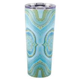 24 Bulk XxX- Double Wall Stainless Vacuum Tumbler 24 Oz.-Retro Wrap