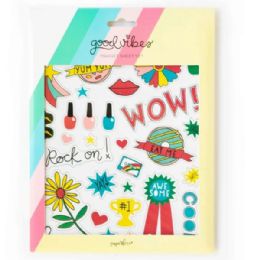 32 Bulk Paperlove Good Vibes Magnet 3 Sheets Set