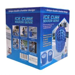 6 Bulk Space Saver Ice Cube Maker Bucket