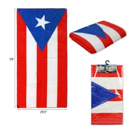 48 Bulk 30-inchx60-inch Puerto Rico Beach Towel