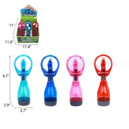 48 Bulk Water Spray Fan W/ Batteries 4dis(12)