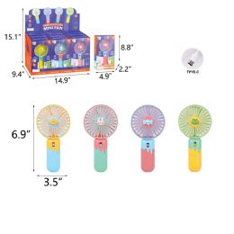 72 Bulk 7.3" Usb Rechargable Hand Fan