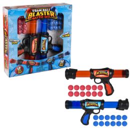 12 Bulk Foam Ball Blaster Set 2pc