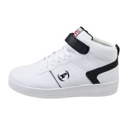 12 Bulk Men's Hightop Court Sneaker (7-12)