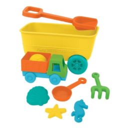 12 Bulk Construction Cart Beach Toys Set
