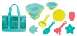 12 Bulk Beach Toys Set With Mesh Bag