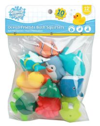 24 Bulk Ocean Friends Bath Squirters - 10 Pcs
