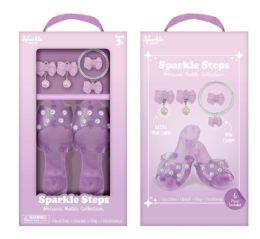 12 Bulk 1pk Pretty Collection ShoeS- Purple