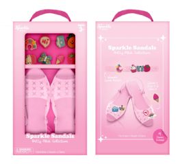24 Bulk 1 Pair Diy ShoeS- Pretty Pink