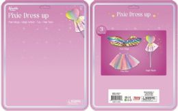 12 Bulk Pixie Dress Up 3pcs