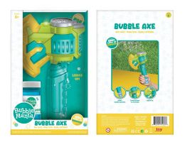 12 Bulk 10 Holes Axe Bubble Blower With Lights