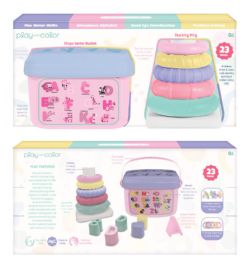 4 Bulk Activity Set Shape Sorter & Stacking Ring