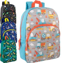 24 Bulk 15-Inch Children's Character Backpack