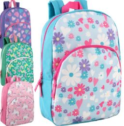24 Bulk 15-Inch Children's Character Backpack