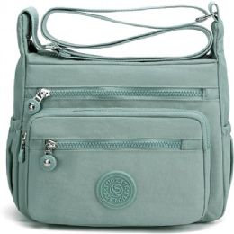 24 Bulk Womens Multi Pocket Casual Cross Body Bag