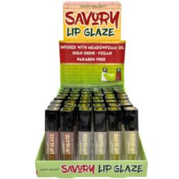 48 Bulk City Color Savory Lip Glaze In Countertop Display