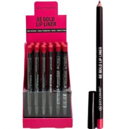 96 Bulk City Color Vintage Be Bold Lip Liner In Countertop Display