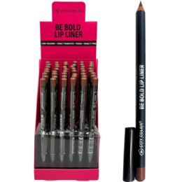 96 Bulk City Color Mood Be Bold Lip Liner In Countertop Display