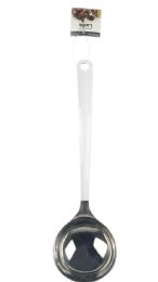 96 Bulk 13-Inch White Stainless Steel Ladle