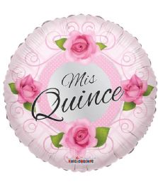25 Bulk 2-Side Shaped Balloon Miss Quince Round