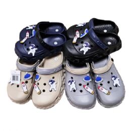 48 Bulk Clogs Style Summer Sandals Slipper For Kids Asst