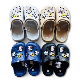 48 Bulk Kids Puppy And Sports Theme Clogs