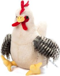 24 Bulk White Chicken Stuffed Animal 12-inch (27cm)