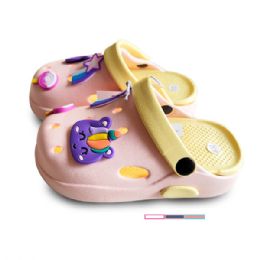 48 Bulk Kids Magical Unicorn Fantasy Clogs